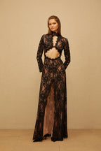 RITA | Chaqueta casual con mangas de punto y capucha