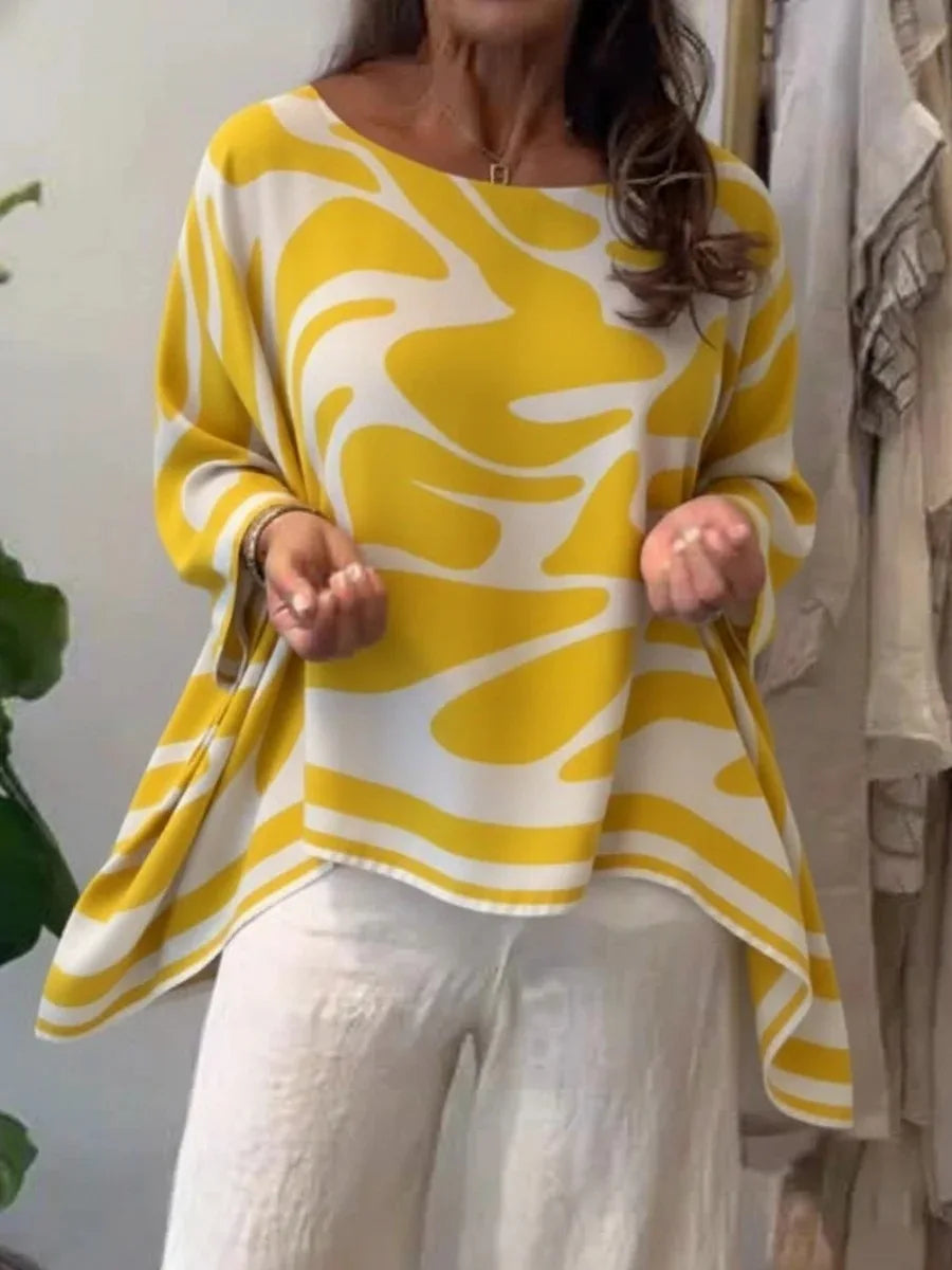 Laura – Blusa con estampado