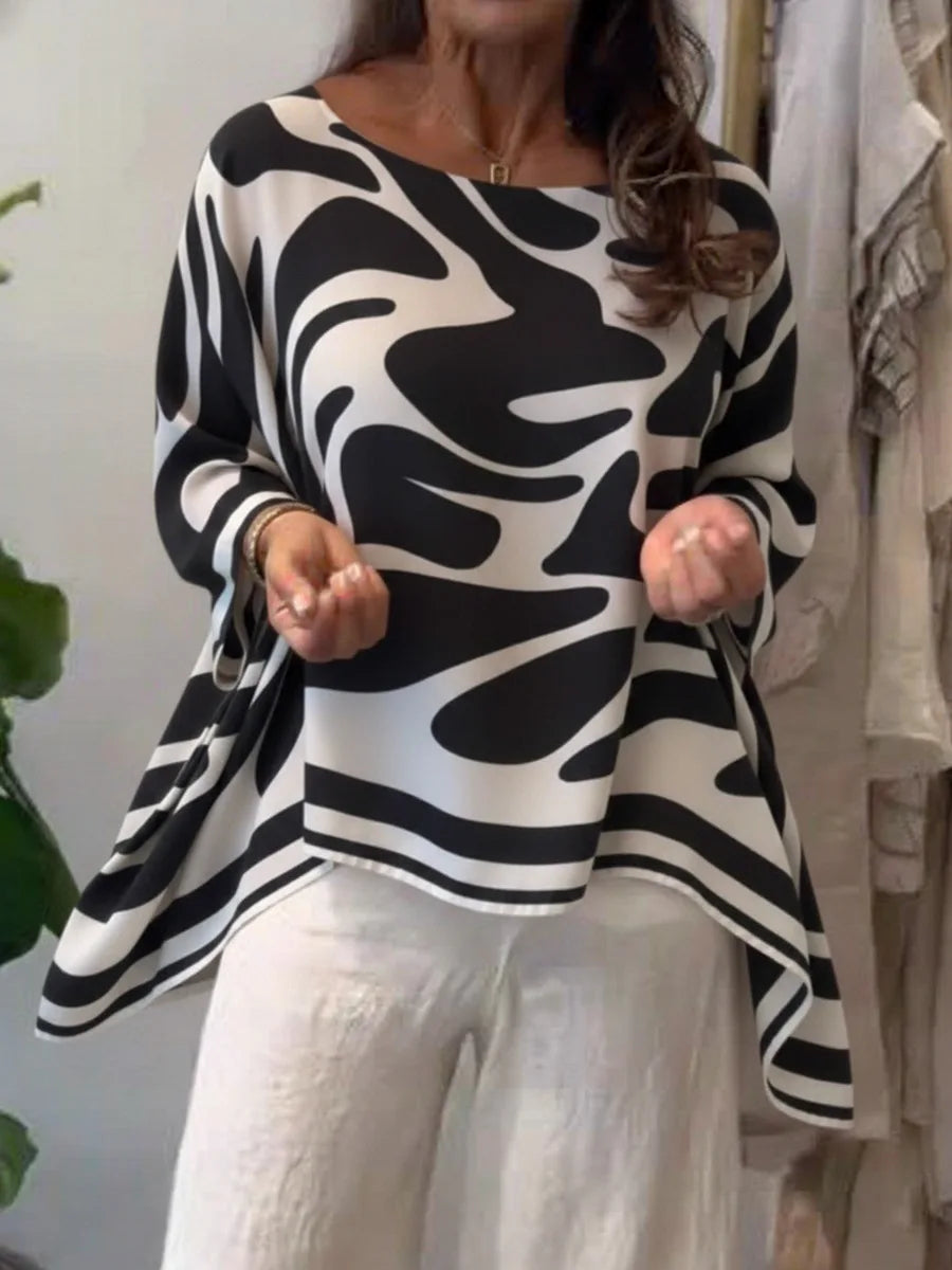 Laura – Blusa con estampado