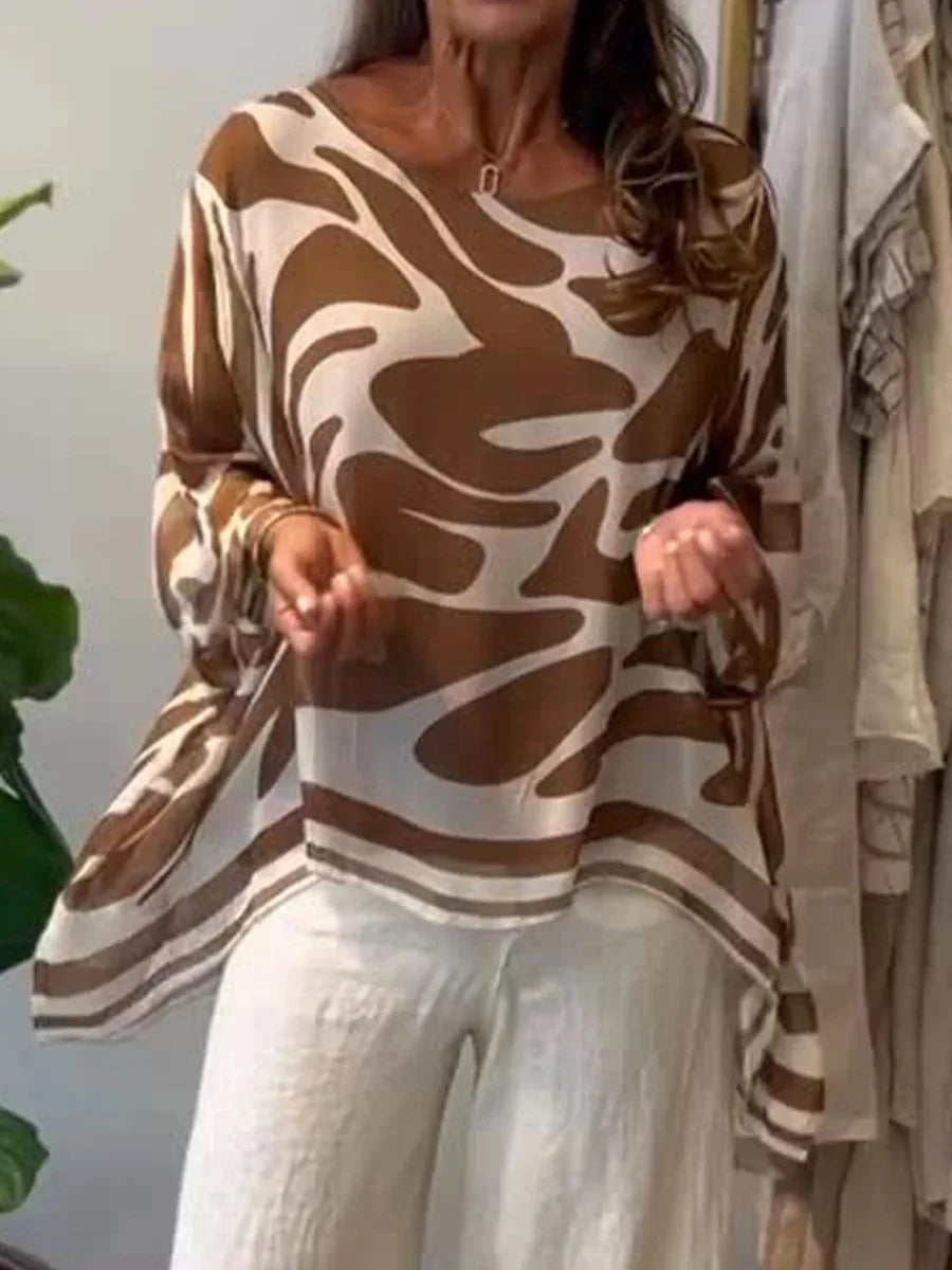 Laura – Blusa con estampado