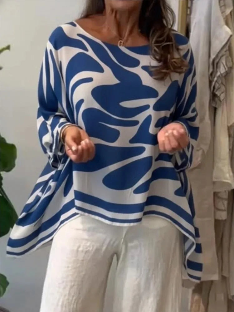 Laura – Blusa con estampado